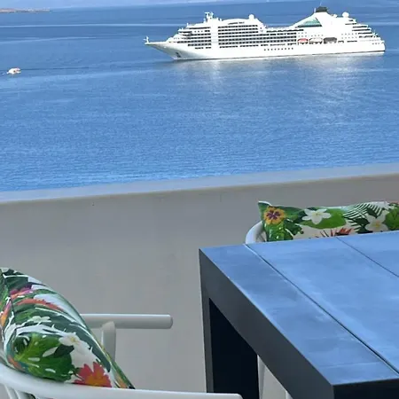 Yalos Mykonos 3 Bedroom Luxury In Mykonos Town With Sea & Sunset View Tagoo (Mykonos)