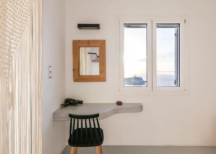 Vila Yalos Mykonos 3 Bedroom Luxury In Mykonos Town With Sea & Sunset View *