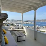 Yalos Mykonos 3 Bedroom Luxury In Mykonos Town With Sea & Sunset View * Tagoo (Mykonos)