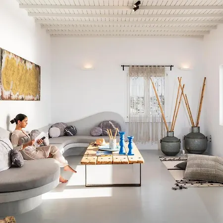 Yalos Mykonos 3 Bedroom Luxury In Mykonos Town With Sea & Sunset View