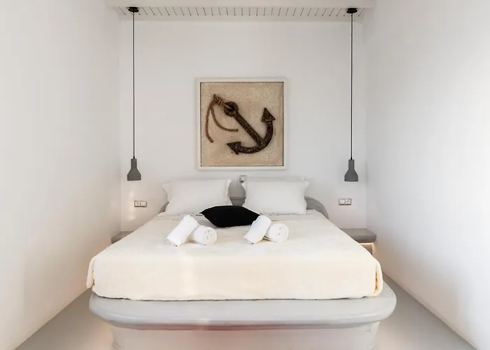 Yalos Mykonos 3 Bedroom Luxury In Mykonos Town With Sea & Sunset View Βίλα