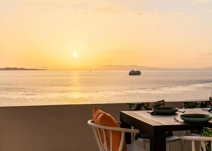 Yalos Mykonos 3 Bedroom Luxury In Mykonos Town With Sea & Sunset View Βίλα *
